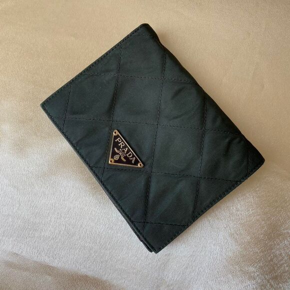Authentic Prada Quilted Tessuto nylon wallet - Picture 1 of 6
